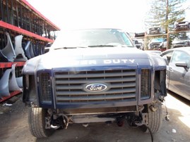 2008 Ford F-250 FX4 Navy Blue Crew Cab 6.4L Turbo Diesel AT 4WD #F23229